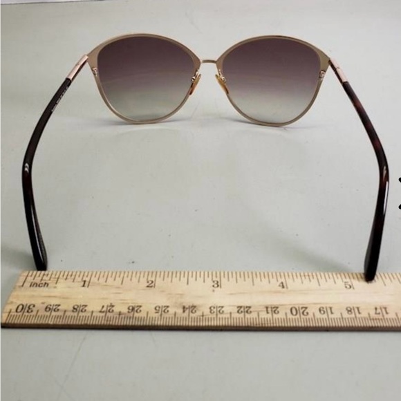 Tom Ford Gray/ Brown Tortoise Shell Sunglasses Prescription - Picture 3 of 10